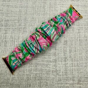 Lilly Pulitzer Scrunchie-Style Apple Watch Band